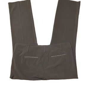 New York and Company Stretch black trousers w grosgrain trim size 18